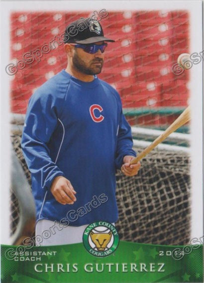 2014 Kane County Cougars Chris Gutierrez