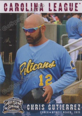 2015 Carolina League All Star Chris Gutierrez