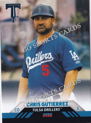 2022 Tulsa Drillers Chris Gutierrez