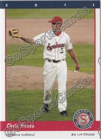 2011 Spokane Indians Chris Hanna