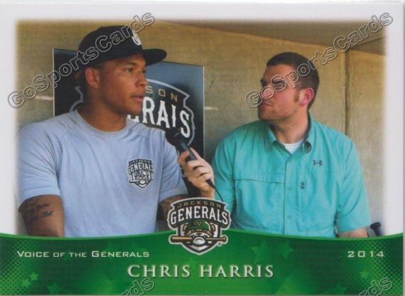 2014 Jackson Generals Chris Harris