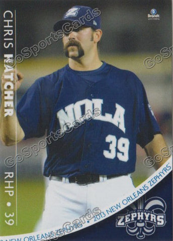 2013 New Orleans Zephyrs Chris Hatcher