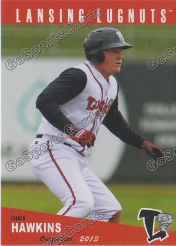 2013 Lansing Lugnuts Chris Hawkins