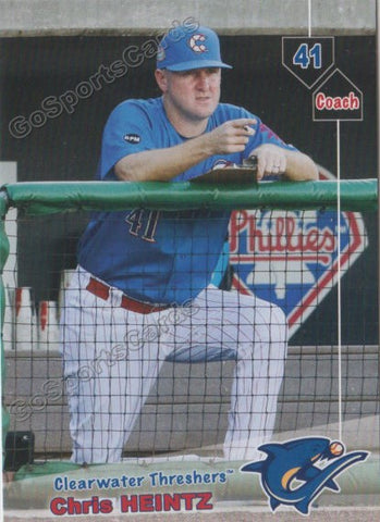2019 Clearwater Threshers Chris Heintz