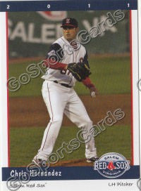 2011 Salem Red Sox Chris Hernandez