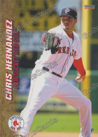2013 Pawtucket Red Sox Chris Hernandez