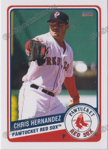 2014 Pawtucket Red Sox Chris Hernandez