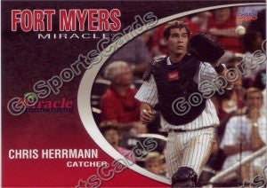 2010 Fort Myers Miracle Chris Herrmann