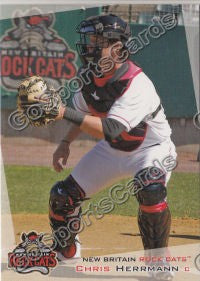 2012 New Britain Rock Cats Chris Herrmann