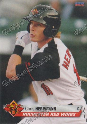 2013 Rochester Red Wings Chris Herrmann