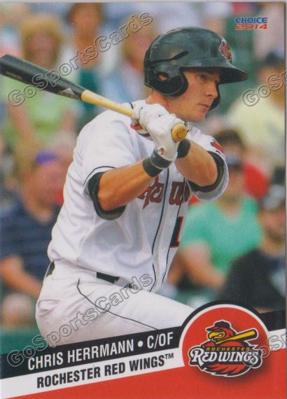 2014 Rochester Red Wings Chris Herrmann