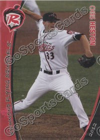2012 Richmond Flying Squirrels Chris Heston