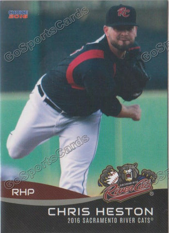 2016 Sacramento River Cats Chris Heston