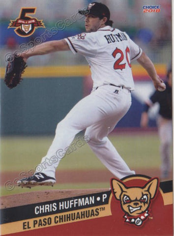 2018 El Paso Chihuahuas Chris Huffman