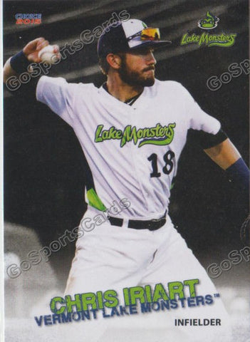 2015 Vermont Lake Monsters Chris Iriart