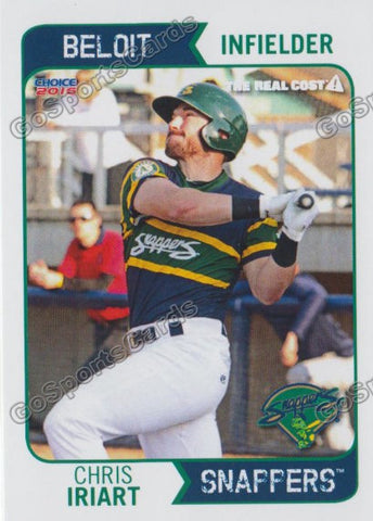 2016 Beloit Snappers Chris Iriart