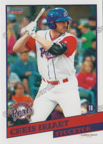 2017 Stockton Ports Chris Iriart