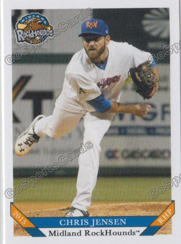 2015 Midland RockHounds Chris Jensen