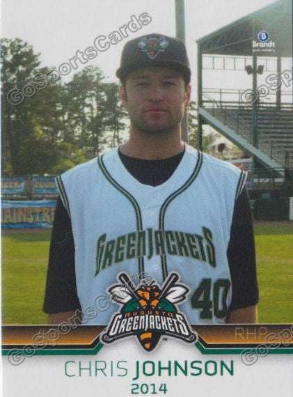 2014 Augusta Greenjackets Chris Johnson