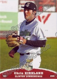 2009 Clinton LumberKings Chris Kirkland
