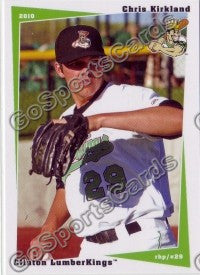 2010 Clinton LumberKings Chris Kirkland