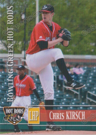 2014 Bowling Green Hot Rods Chris Kirsch