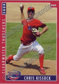 2009 Clearwater Threshers Chris Kissock