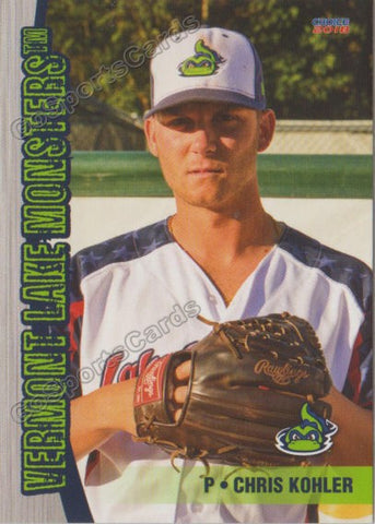 2018 Vermont Lake Monsters Chris Kohler