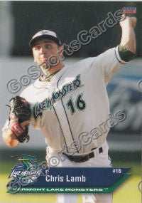 2012 Vermont Lake Monsters Chris Lamb