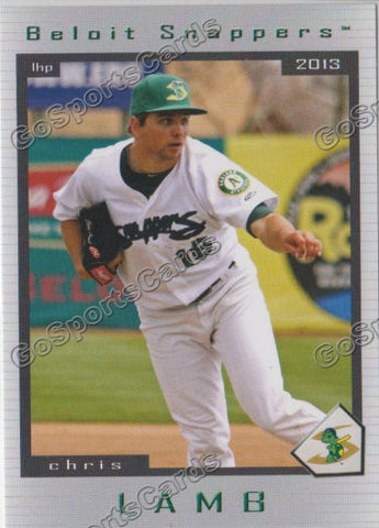 2013 Beloit Snappers Chris Lamb