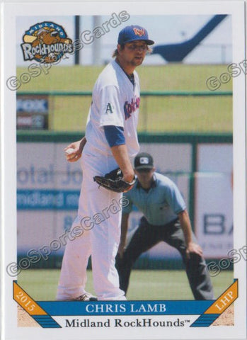 2015 Midland RockHounds Chris Lamb
