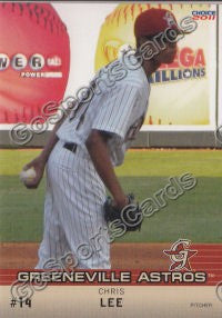 2011 Greeneville Astros Chris Lee