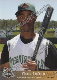 2011 Augusta GreenJackets Chris Lofton