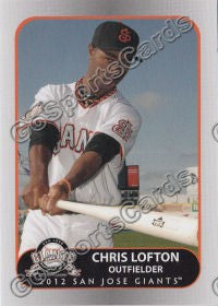 2012 San Jose Giants Chris Lofton