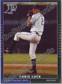 2007 Princeton Rays Chris Luck