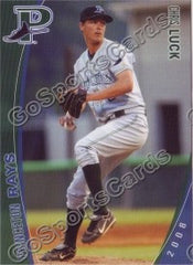 2008 Princeton Rays Chris Luck – Go Sports Cards