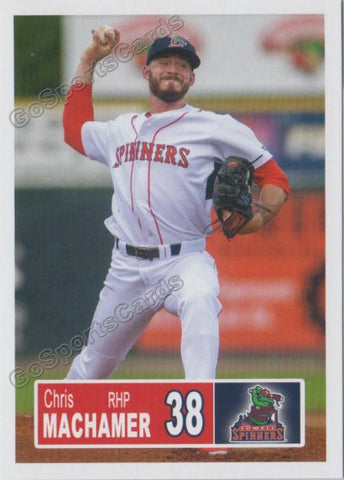 2018 Lowell Spinners Chris Machamer