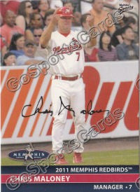 2011 Memphis Redbirds Chris Maloney