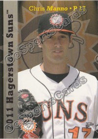2011 Hagerstown Suns Chris Manno