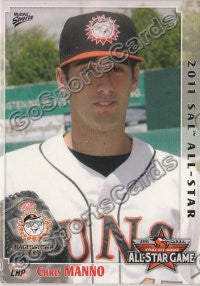 2011 South Atlantic League Northern All Star Chris Manno