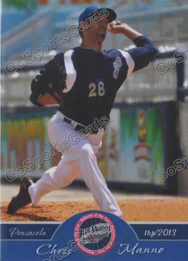 2013 Pensacola Blue Wahoos Chris Manno