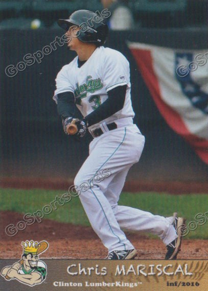 2016 Clinton LumberKings Chris Mariscal