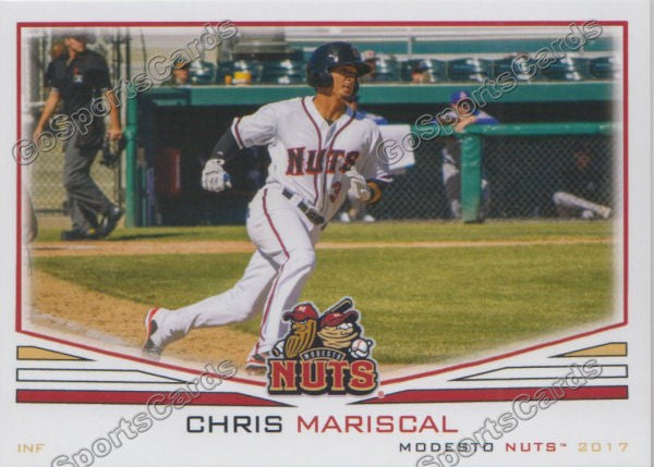 2017 Modesto Nuts Chris Mariscal