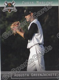 2012 Augusta GreenJackets Chris Marlowe