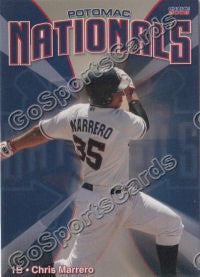 2008 Potomac Nationals Chris Marrero