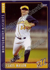 2009 Montgomery Biscuits Chris Mason