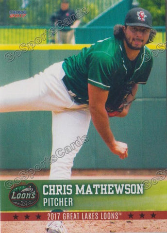 2017 Great Lakes Loons Chris Mathewson
