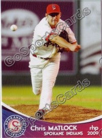 2009 Spokane Indians Chris Matlock
