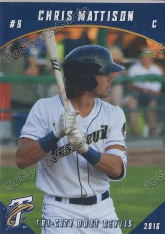 2016 Tri City Dust Devils Chris Mattison