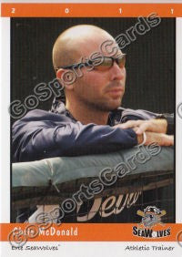 2011 Erie Seawolves Chris McDonald